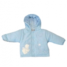 Nursery Time - Baby boys Coat Polar Bear embroidery -- £8.50 per item - 3 pack